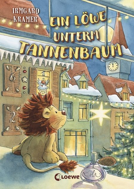 Buchcover: Ein Löwe unterm Weihnachtsbaum