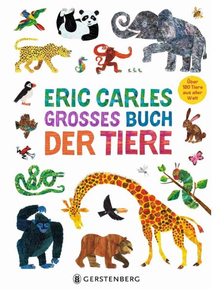 Buchcover: Eric Carles großes Buch der Tiere - Über 180 Tiere aus aller Welt