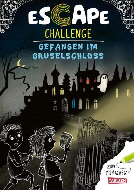 Buchcover: Escape Challenge - Gefangen im Gruselschloss