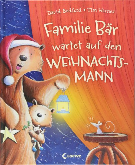 Buchcover: Familie Bär wartet auf den Weihnachtsmann