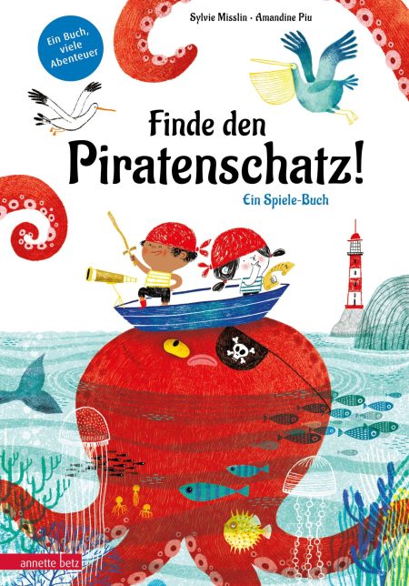 Spielebuchcover: Finde den Piratenschatz!