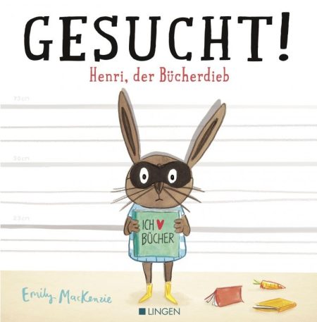 Buchcover: Gesucht! Henri, der Bücherdieb