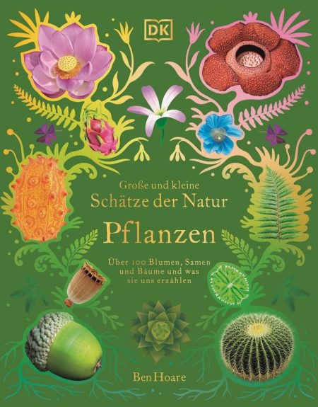 Buchcover: Große und kleine Schätze der Natur - Pflanzen - Über 100 Blumen, Samen und Bäume und was sie uns erzählen