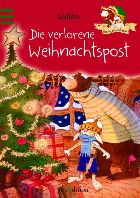 Buchcover: Hase und Holunderbär - Die verlorene Weihnachtspost