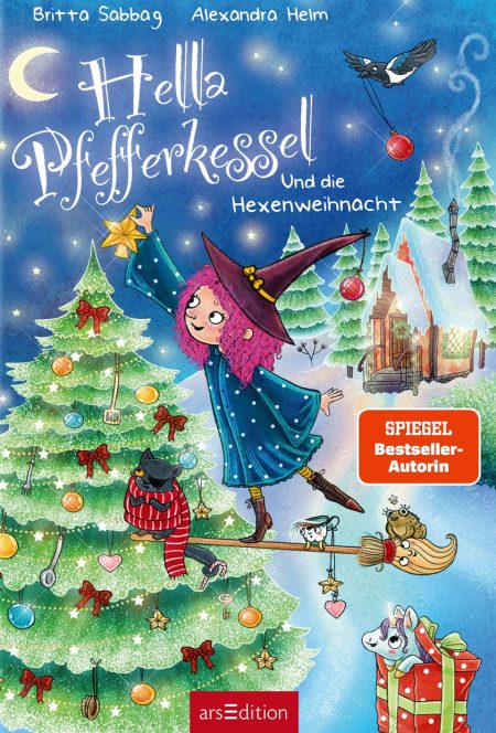 Buchcover: Hella Pfefferkessel und die Hexenweihnacht