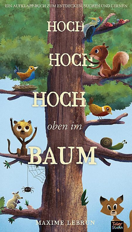 Buchcover: Hoch hoch hoch oben im Baum