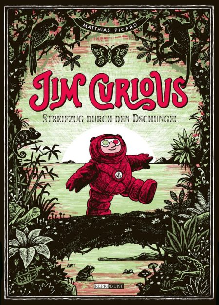 Buchcover: Jim Curious – Streifzug durch den Dschungel