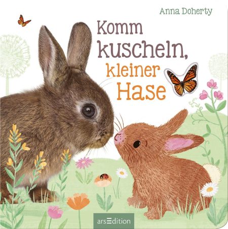 Pappbilderbuchcover: Komm kuscheln, kleiner Hase