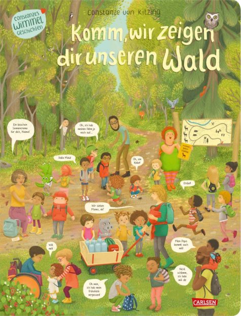 Buchcover: Komm, wir zeigen dir unseren Wald