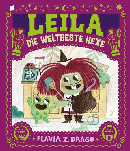 Buchcover: Leila die weltbeste Hexe