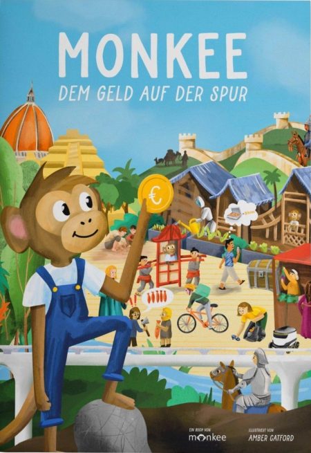 Buchcover: Monkee – Dem Geld auf der Spur