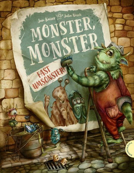 Buchcover: Monster, Monster, fast umsonster!