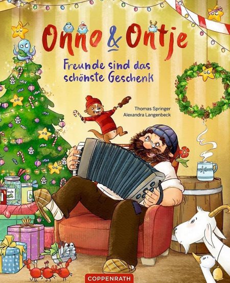 Buchcover: Onno & Ontje - Freunde sind das schönste Geschenk