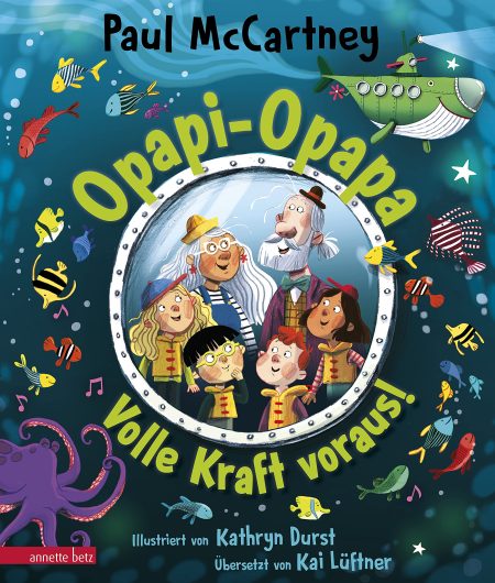 Buchcover: Opapi-Opapa – Volle Kraft voraus!