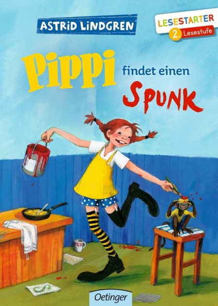 Buchcover: Pippi findet einen Spunk - Lesestarter