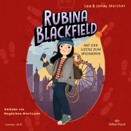 Hörbuchcover: Rubina Blackfield - Mit der Lizenz zum Spionieren