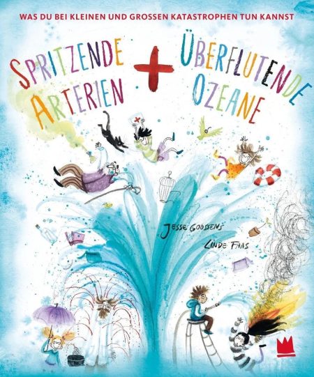 Buchcover: Spritzende Arterien und überflutende Ozeane