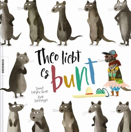 Buchcover: Theo liebt es bunt