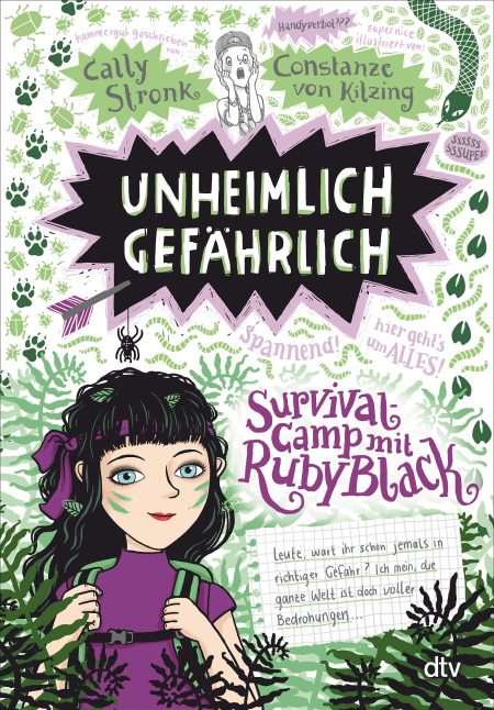 Buchcover: Unheimlich gefährlich – Survivalcamp mit Ruby Black