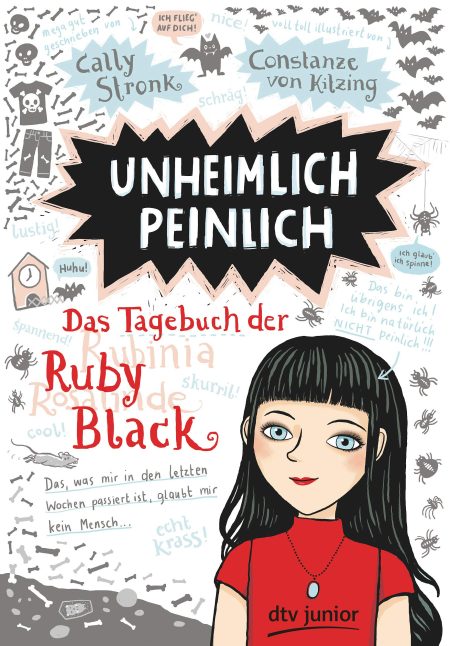 Buchcover: Unheimlich peinlich – Das Tagebuch der Ruby Black