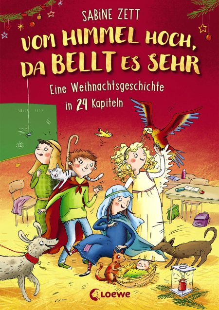 Buchcover: Vom Himmel hoch, da bellt es sehr - Eine Weihnachtsgeschichte in 24 Kapiteln