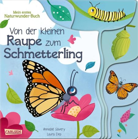 Buchcover: Von der kleinen Raupe zum Schmetterling