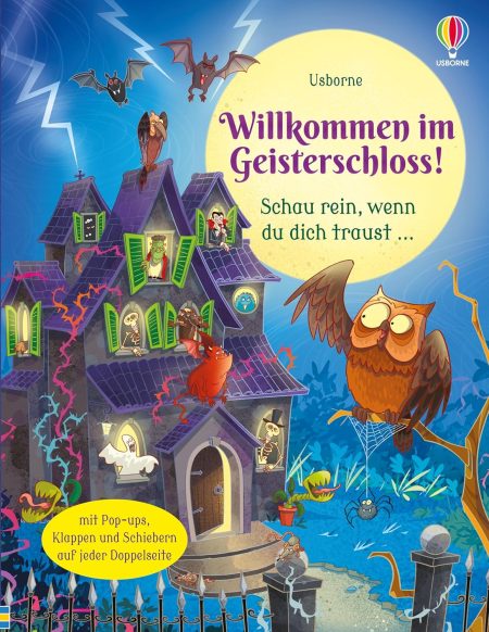 Buchcover: Willkommen im Geisterschloss!