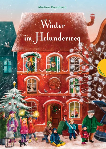 Buchcover: Winter im Holunderweg