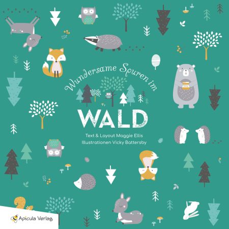 Buchcover: Wundersame Spuren im Wald