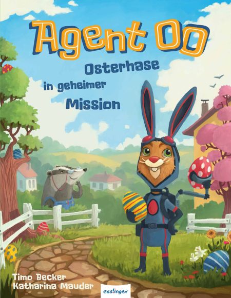 Buchcover: Agent 00 - Osterhase in geheimer Mission