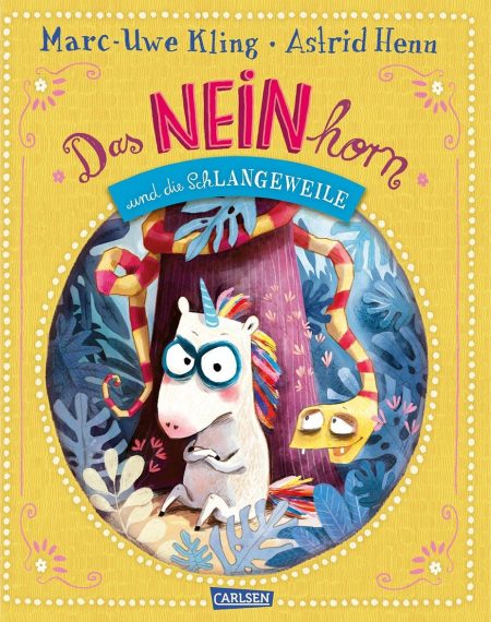 Buchcover: Das NEINhorn und die SchLANGEWEILE