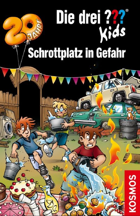 Buchcover: Die drei ??? Kids – Schrottplatz in Gefahr