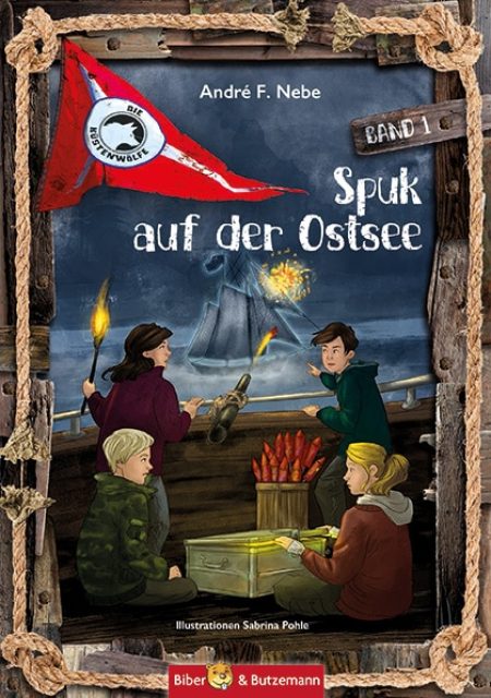 Buchcover: Die Küstenwölfe – Spuk auf der Ostsee