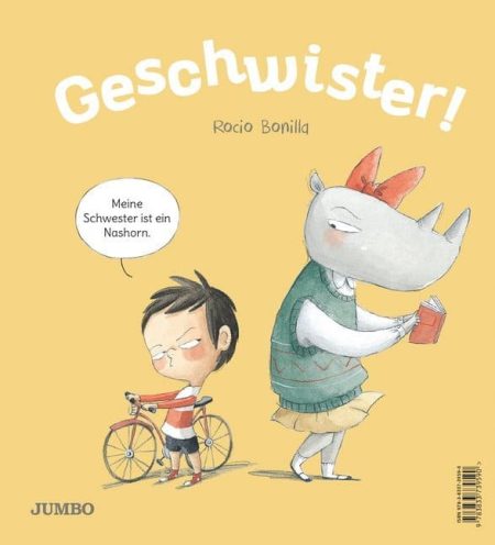 Buchcover: Geschwister! - Meine Schwester ist ein Nashorn