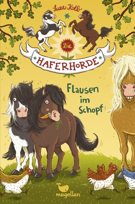 Buchcover: Haferhorde - Flausen im Schopf