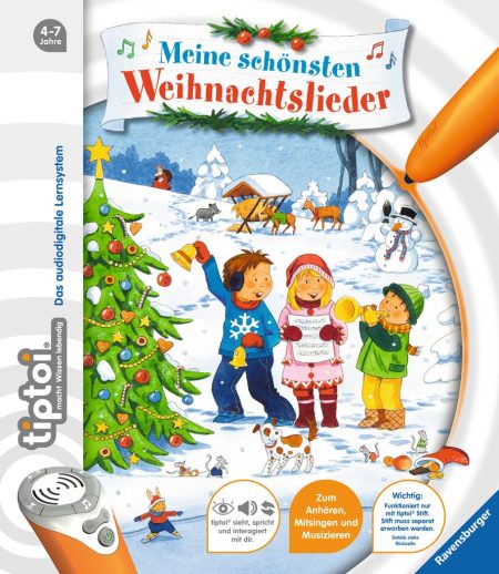 Buchcover: tiptoi® Meine schönsten Weihnachtslieder